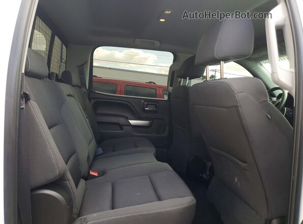 3GCPCREC6HG302249 2017 CHEVROLET SILVERADO White Widok wnętrza z tyłu