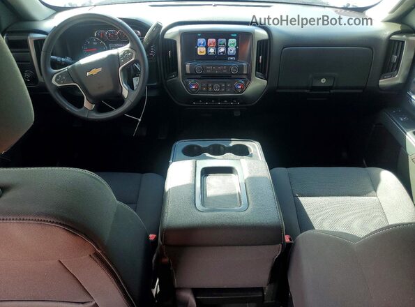 3GCPCREC6HG302249 2017 CHEVROLET SILVERADO White Widok deski rozdzielczej