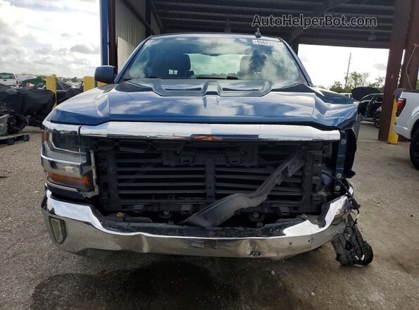 3GCPCREC6JG163746 2018 CHEVROLET SILVERADO Blue წინა ხედი