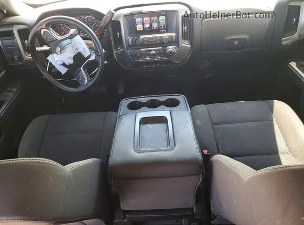 3GCPCREC6JG282641 2018 CHEVROLET SILVERADO White Вид панелі приладів