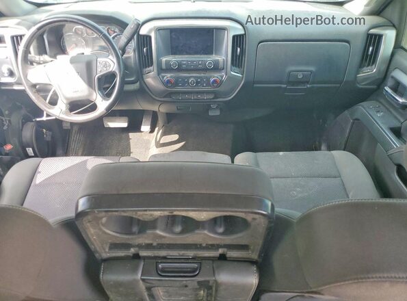 3GCPCREC6JG366524 2018 CHEVROLET SILVERADO Blue Вид панелі приладів