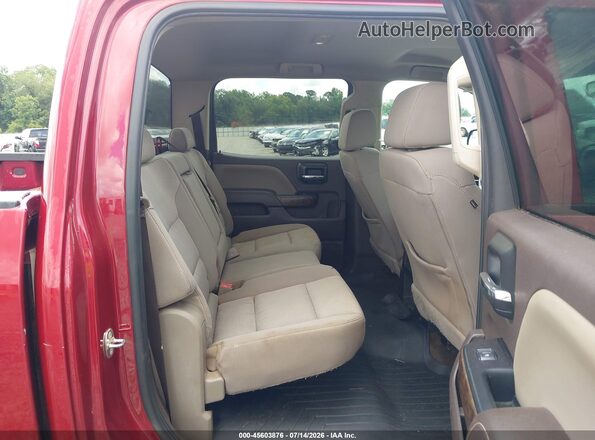 3GCPCREC6JG425412 2018 CHEVROLET SILVERADO Red Vista de la etiqueta del VIN