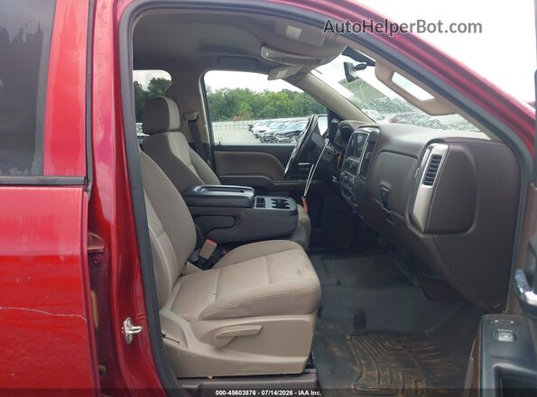 3GCPCREC6JG425412 2018 CHEVROLET SILVERADO Red Vista interior delantera