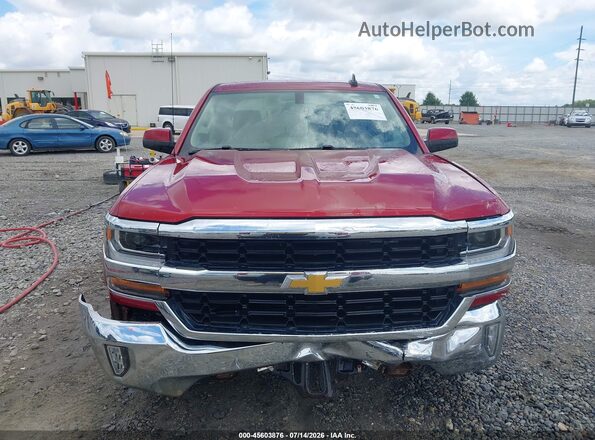 3GCPCREC6JG425412 2018 CHEVROLET SILVERADO Red Vista del cuadro de instrumentos