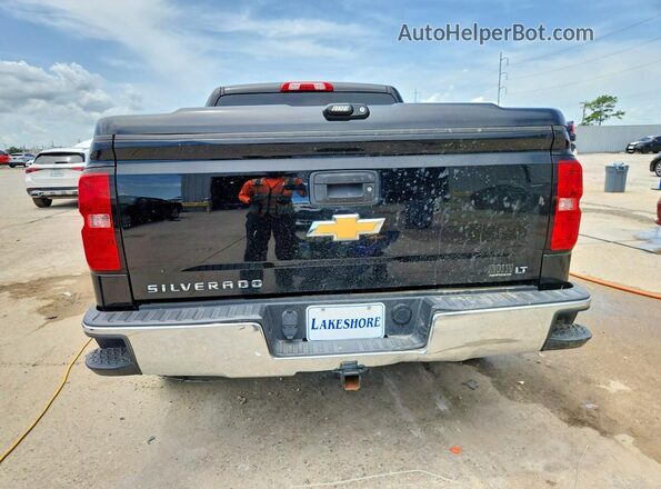 3GCPCREC7GG176496 2016 CHEVROLET SILVERADO Black Widok z tyłu