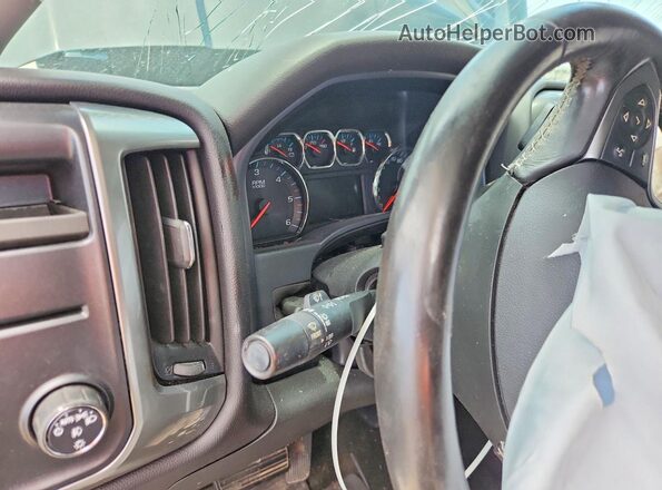 3GCPCREC7GG176496 2016 CHEVROLET SILVERADO Black Widok zestawu wskaźników