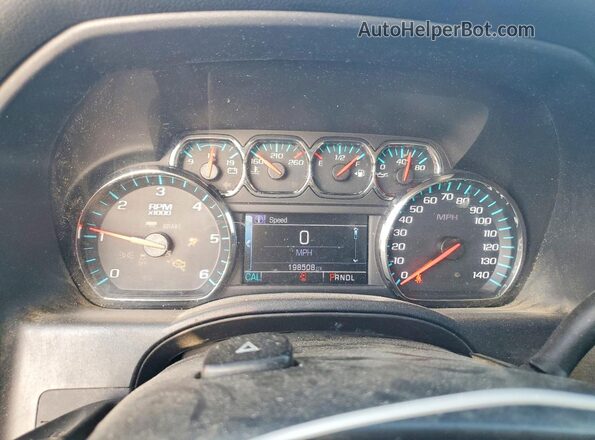 3GCPCREC7HG238030 2017 CHEVROLET SILVERADO Black Սարքավորումների վահանակի տեսք