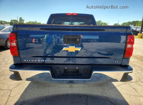 3GCPCREC7HG377008 2017 CHEVROLET SILVERADO Blue Rear view