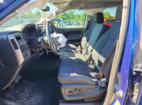 3GCPCREC7HG377008 2017 CHEVROLET SILVERADO Blue Front interior view