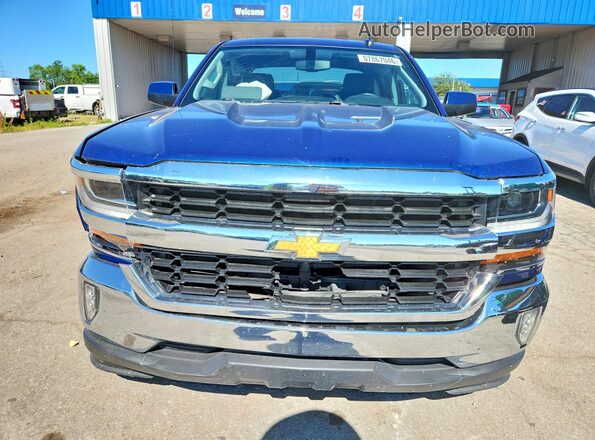 3GCPCREC7HG377008 2017 CHEVROLET SILVERADO Blue Front view