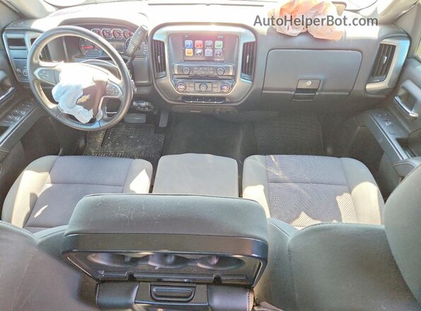 3GCPCREC7HG377008 2017 CHEVROLET SILVERADO Blue Dashboard view