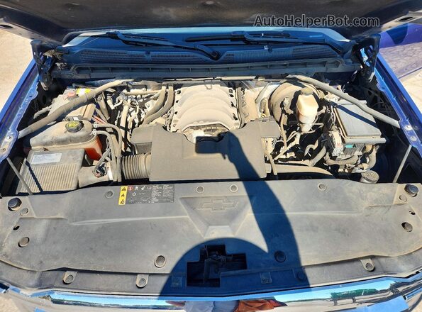 3GCPCREC7HG377008 2017 CHEVROLET SILVERADO Blue Rear interior view