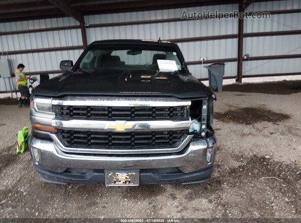 3GCPCREC7HG481725 2017 CHEVROLET SILVERADO Черный Вид задней части салона