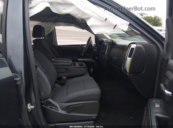 3GCPCREC7HG481725 2017 CHEVROLET SILVERADO Черный Вид салона спереди
