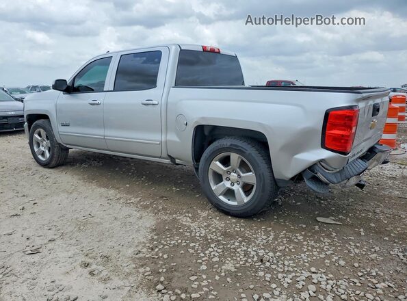 3GCPCREC7JG164047 2018 CHEVROLET SILVERADO Silver Trasero izquierdo