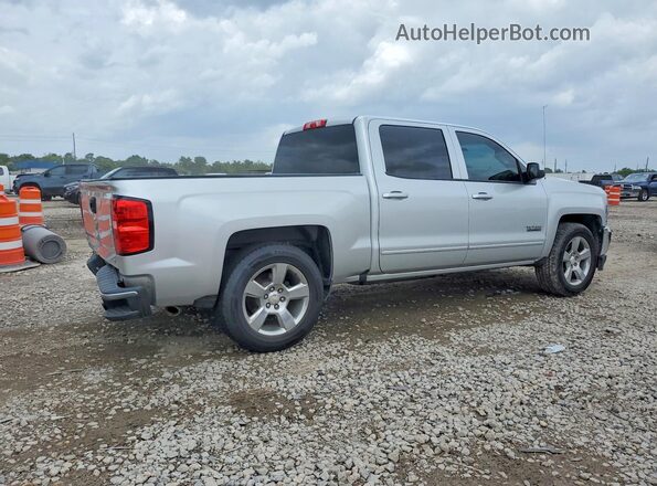 3GCPCREC7JG164047 2018 CHEVROLET SILVERADO Silver Trasero derecho