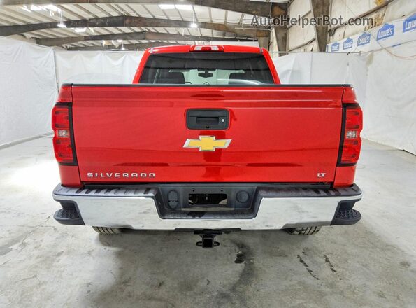 3GCPCREC8JG136550 2018 CHEVROLET SILVERADO Red Հետևի տեսք