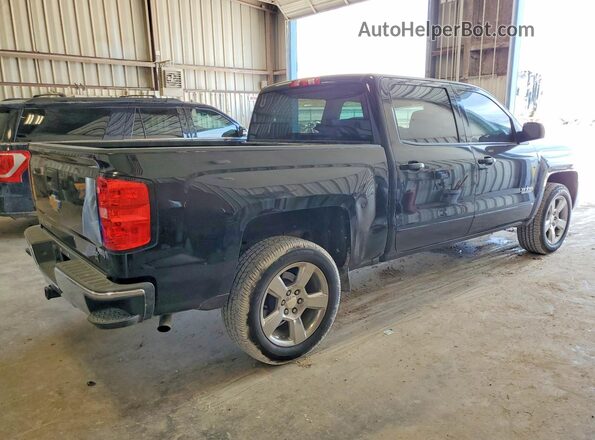 3GCPCREC8JG217807 2018 CHEVROLET SILVERADO Black უკანა მარჯვენა
