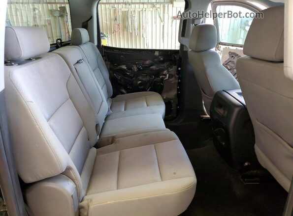 3GCPCREC8JG217807 2018 CHEVROLET SILVERADO Black უკანა სავარძლების ხედი