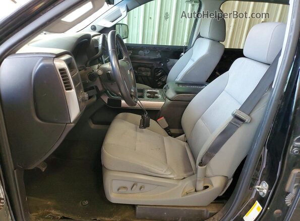 3GCPCREC8JG217807 2018 CHEVROLET SILVERADO Black წინა სალონის ხედი