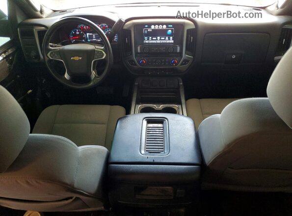 3GCPCREC8JG217807 2018 CHEVROLET SILVERADO Black წინა პანელის ხედი