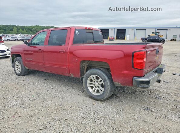 3GCPCREC8JG632447 2018 CHEVROLET SILVERADO Maroon Rear left