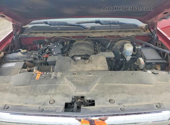 3GCPCREC8JG632447 2018 CHEVROLET SILVERADO Maroon Rear interior view