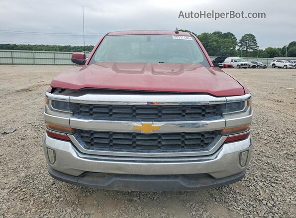 3GCPCREC8JG632447 2018 CHEVROLET SILVERADO Maroon Front view