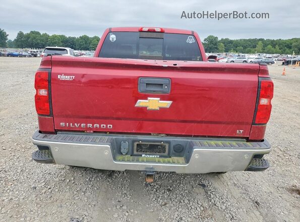 3GCPCREC8JG632447 2018 CHEVROLET SILVERADO Maroon Rear view