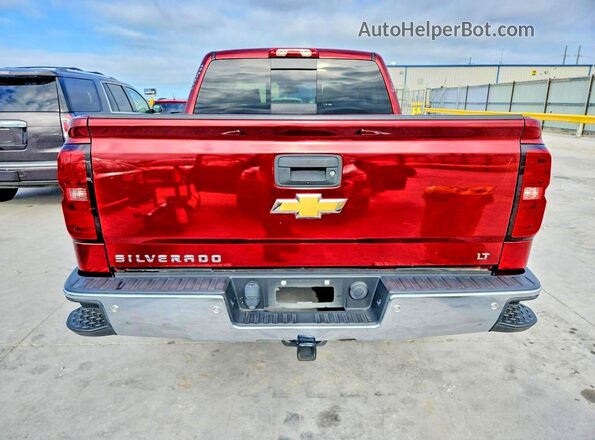 3GCPCREC9HG126765 2017 CHEVROLET SILVERADO Burgundy Rear view