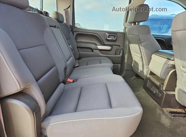 3GCPCREC9HG126765 2017 CHEVROLET SILVERADO Burgundy Rear seats view