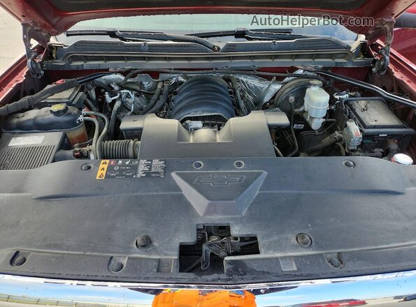 3GCPCREC9HG126765 2017 CHEVROLET SILVERADO Burgundy Rear interior view