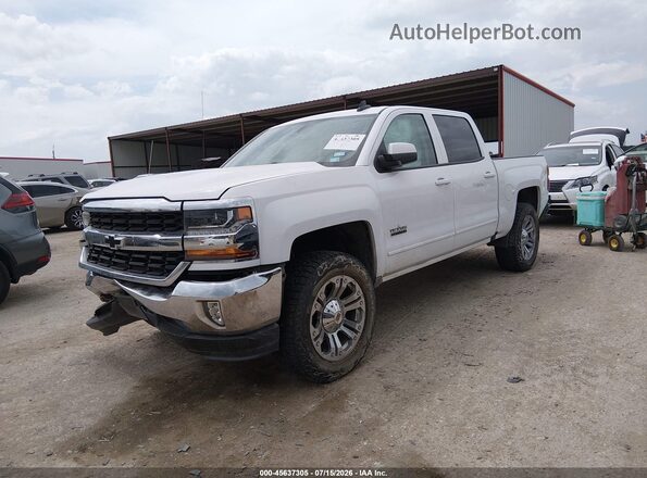 3GCPCREC9HG402474 2017 CHEVROLET SILVERADO White წინა მარცხენა ხედი სამი მეოთხედიდან