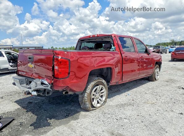 3GCPCREC9JG375833 2018 CHEVROLET SILVERADO Burgundy Rear right