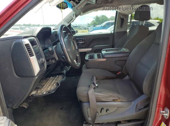 3GCPCREC9JG375833 2018 CHEVROLET SILVERADO Burgundy Front interior view