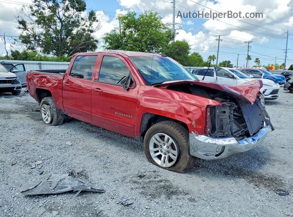 3GCPCREC9JG375833 2018 CHEVROLET SILVERADO Burgundy Front right