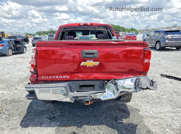 3GCPCREC9JG375833 2018 CHEVROLET SILVERADO Burgundy Rear view