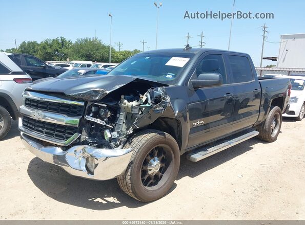 3GCPCREC9JG531868 2018 CHEVROLET SILVERADO Gray წინა მარცხენა ხედი სამი მეოთხედიდან