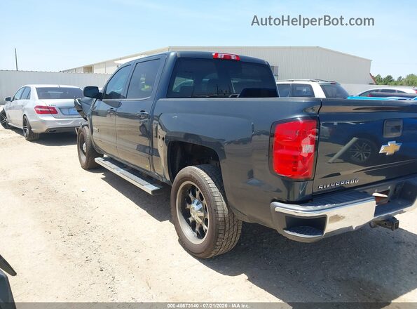 3GCPCREC9JG531868 2018 CHEVROLET SILVERADO Gray უკანა მარცხენა