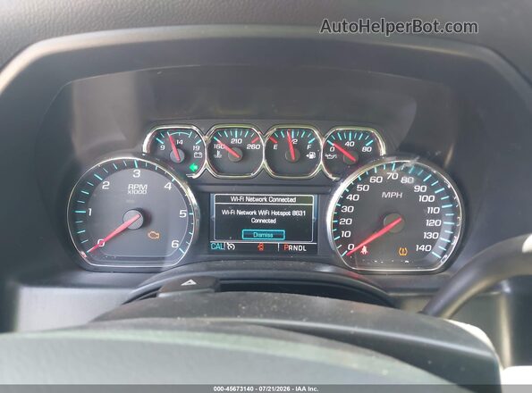3GCPCREC9JG531868 2018 CHEVROLET SILVERADO Gray უკანა სავარძლების ხედი