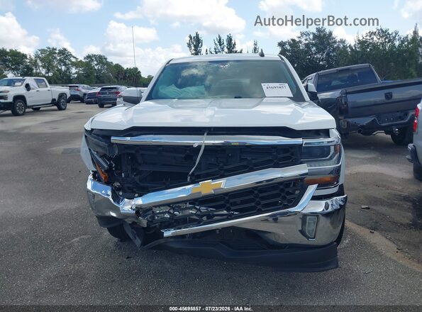 3GCPCREC9JG536326 2018 CHEVROLET SILVERADO White Vista del cuadro de instrumentos