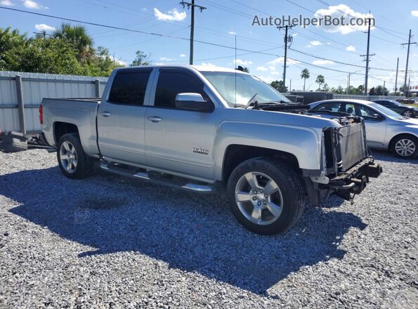 3GCPCRECXJG124934 2018 CHEVROLET SILVERADO Silver Передня права чверть