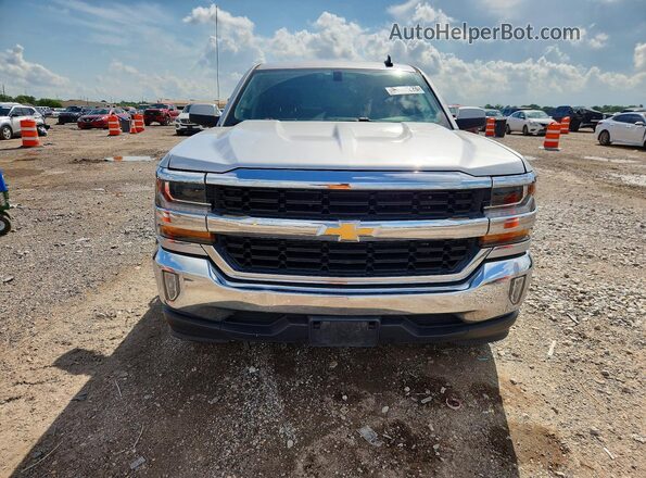 3GCPCRECXJG214133 2018 CHEVROLET SILVERADO Silver Front view