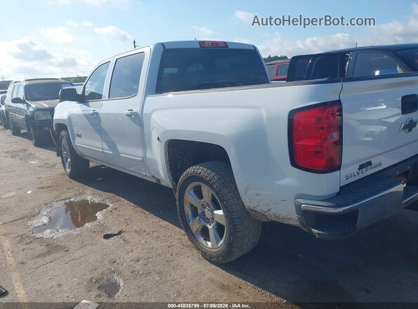 3GCPCRECXJG581226 2018 CHEVROLET SILVERADO Белый Задняя левая четверть