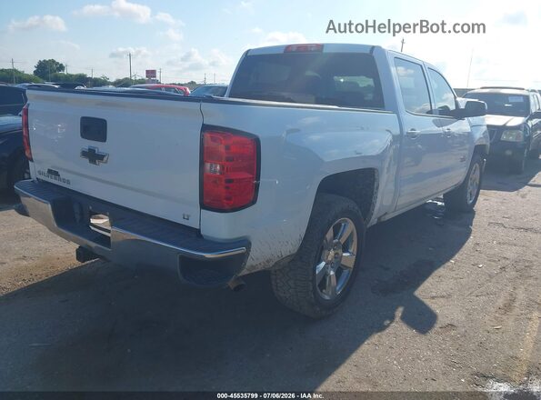 3GCPCRECXJG581226 2018 CHEVROLET SILVERADO Белый Задняя правая четверть