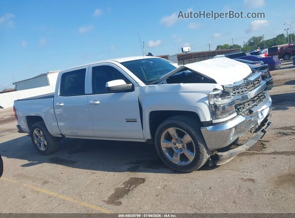 3GCPCRECXJG581226 2018 CHEVROLET SILVERADO Белый Вид задней части салона