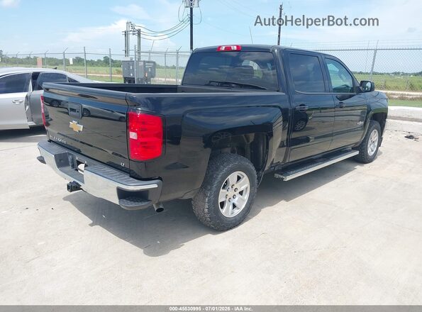 3GCPCREH0JG413798 2018 CHEVROLET SILVERADO Black Trasero derecho