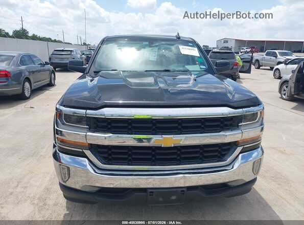 3GCPCREH0JG413798 2018 CHEVROLET SILVERADO Black Vista del cuadro de instrumentos