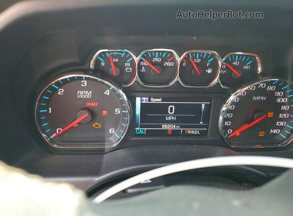 3GCPCREH2HG126974 2017 CHEVROLET SILVERADO Black Սարքավորումների վահանակի տեսք