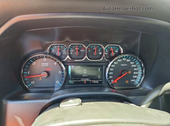 3GCPCREH6JG428452 2018 CHEVROLET SILVERADO White Սարքավորումների վահանակի տեսք